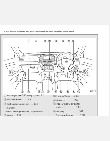 nissan bluebird sylphy 2011-2012 owners manual in english